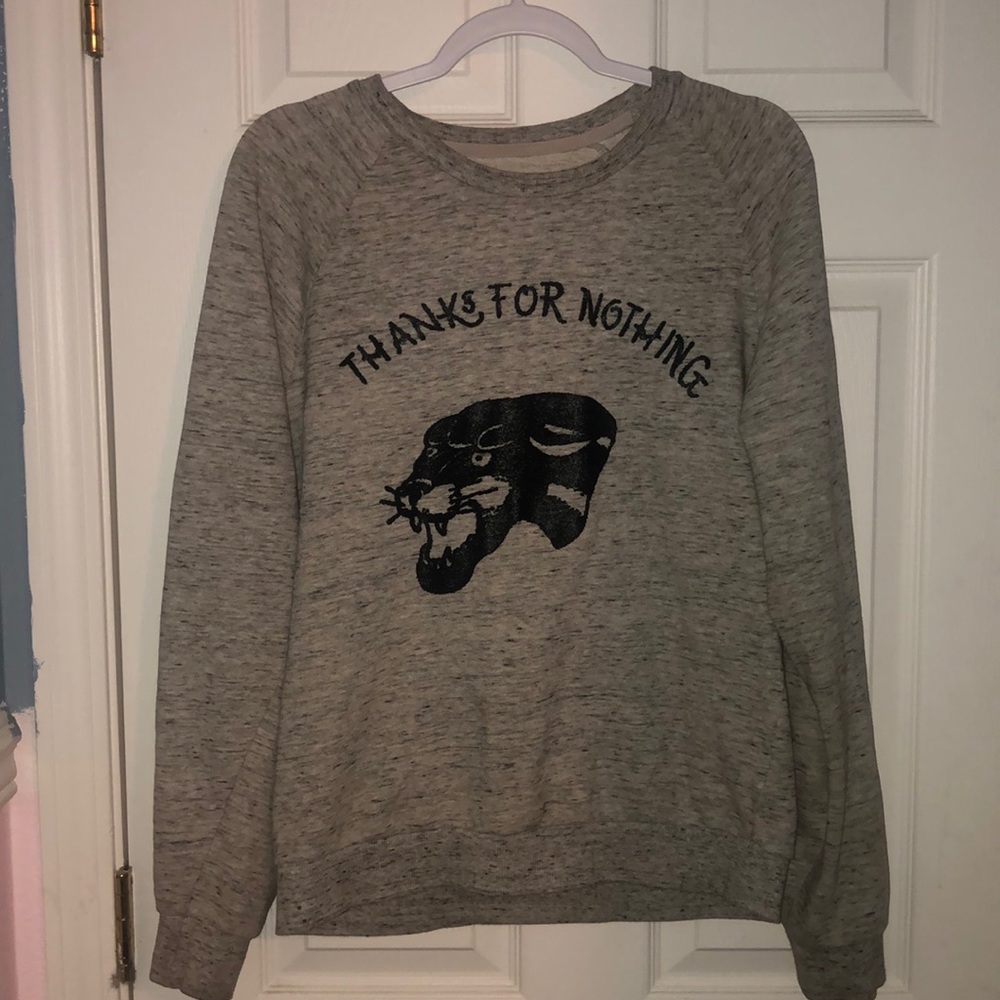 Eleven Paris 3D text sweater